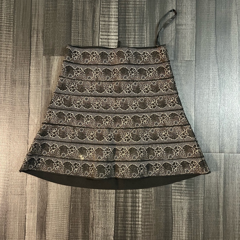 Elegant Black Bandage Skirt